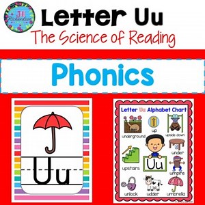 Letter U Worksheets Activities Handwriting Sort Booklet Reader ESL Phonics