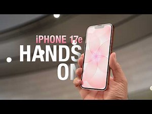 iPhone 17e First Impressions – Apple Finally Fixed the Biggest Problem