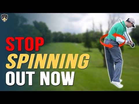 Spinning Out Golf Downswing ➜ Make The Perfect Transition