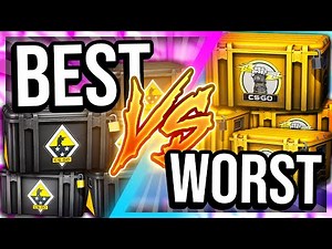 OPENING THE BEST AND WORST CS:GO CASE