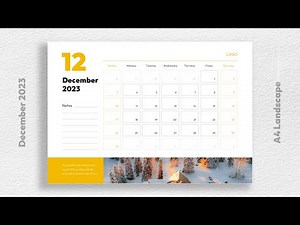 Monthly Calendar Template 2023 Free Download
