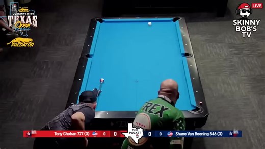 SHANE VAN BOENING - TONY CHOHAN - 2026 TEXAS OPEN 10 BALL CHAMPIONSHIPS - ONE POCKET - HIGHLIGHTS #xuhuong #trend #trending #fyp #tiktok #capcut #pool #billiards | Ở đây có Billiards