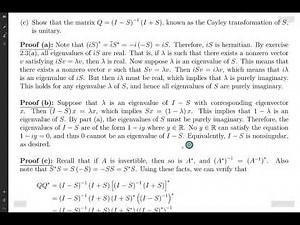 NLA Lecture 2 Exercise 5