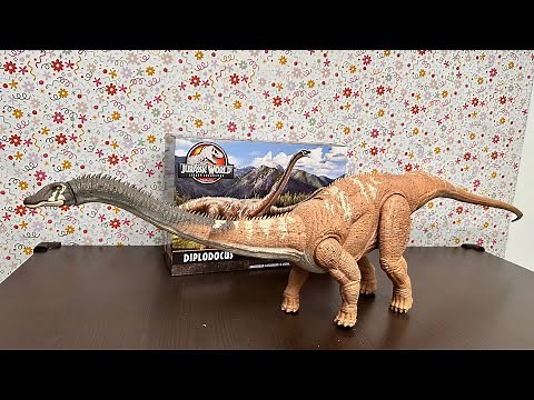 Jurassic World Diplodocus Toys Unboxing & Review