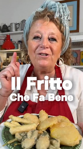 170K views · 11K reactions | Fritto è buono tutto e ti stupirò… questo che ti preparo oggi fa anche bene ❤️ ❤️ La cuoca pop della TV  Il Club delle Cuoche, Bischeri&Bischerate, Capriccio, Prova del Cuoco & Pomeriggio5 : @atera.agency #luisannamesseri #frittoèbuonotutto #frittoleggero | Luisanna Messeri | Facebook