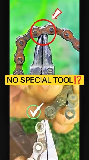 Genius Idea‼️How to Break a Chain Without Tools 😱#shorts