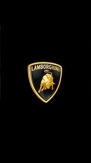 New lamborghini logo reveal #lamborghini #logo