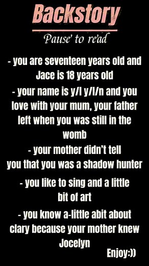 Part 1// #foryoupage #storysaccount #fypシ #shadowhunters #makemefameous