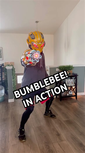 My new bumblebee set up #transformers #bumblebee #cosplay #cosplayer #shorts