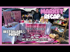 My best market yet!? Spring crochet and handmade market recap 🌼💕🧶 craft fair vlog