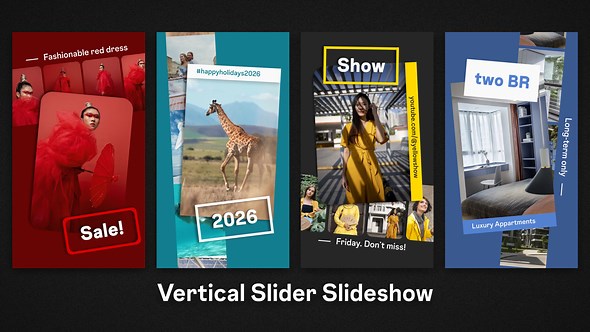 Vertical Slider Slideshow