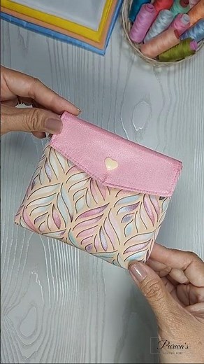 DIY Cosmetic Bag, Makeup Pouch Sewing Tutorial | Simple Pouch Bag for Daily Use