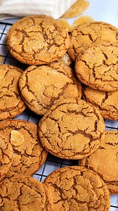 If I could only choose one: The BEST ever soft and chewy Ginger Molasses Cookies. You MUST try them! They are a family fave! The #recipe is on my site. https://scientificallysweet.com/the-best-chewy-ginger-molasses-cookies/ #gingercookies #gingermolasses | Scientifically Sweet