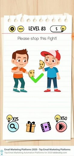 Brain Test Level 83 walkthrough