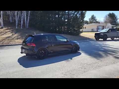 VW MK7 Golf R IE stage 2 Catless Downpipe w/Miltek exhaust sound