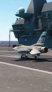 F-16C Falcon 112 – Extreme Carrier Takeoff You Must See #usmilitarycombat #f1402 #military