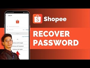 How To Reset & Recover Shopee Account Password | Shopee.com Account Recovery !