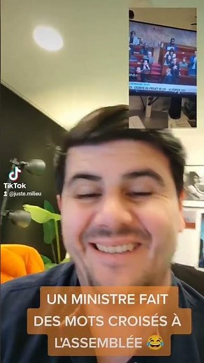 (BEST OF) Olivier Dussopt does crosswords at the Assembly! 😂