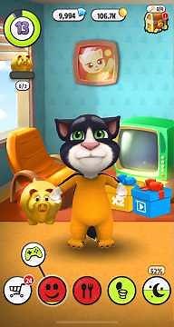 My Takling Tom Cat 🐱 Gaming #funnymoents #funnytomcat