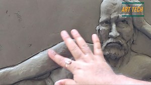 Clay Relief Mural Making Process Sagar-9475171863(Whatsaap) Art Tech | Art Tech