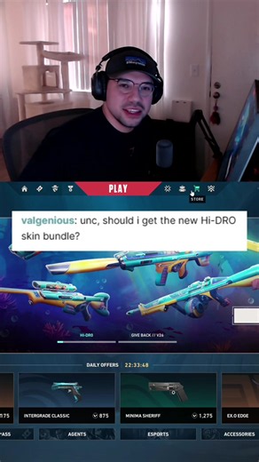is the new hi dro valorant bundle worth it #valorant #fyp | valorant