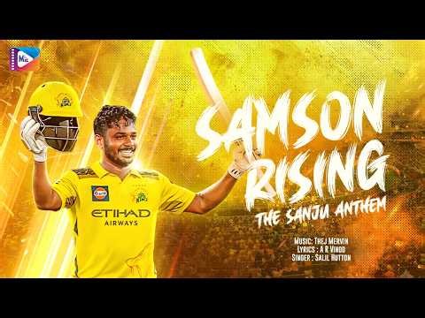 Samson Rising - Tribute Song for Sanju Samson | Thej Mervin, AR Vinod, Salil Hutton | Lyrical Video