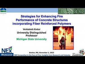 NEx Workshop F2023_2: Strategies for Enhancing Fire Performance of Concrete Structures.... FRP