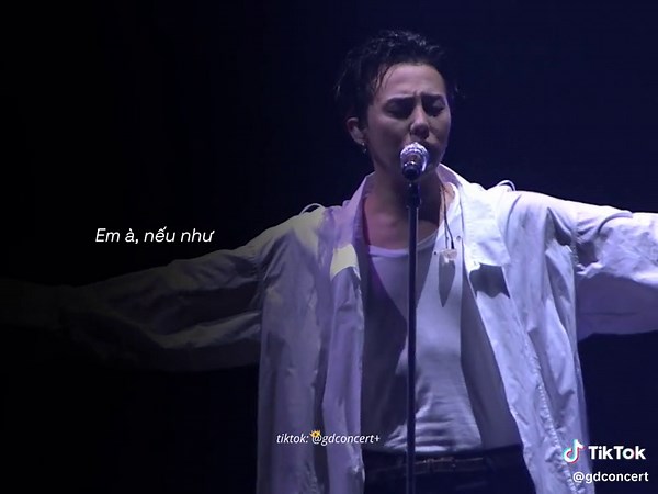 G-Dragon If You Capcut Lyric Video