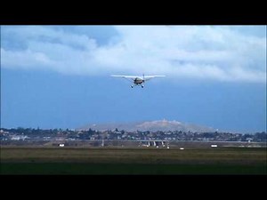 ULM Tetras flight , take off and landing Clermont Ferrand Auvergne airport