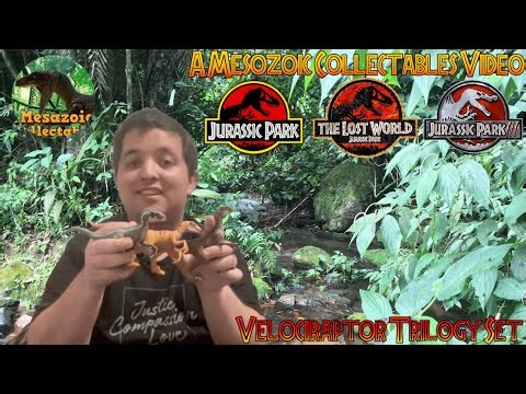 Jurassic Park - Velociraptor Trilogy Set/ Toy Review