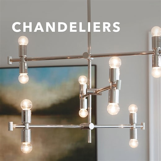 Nothing makes a statement like a singular lighting fixture. Here’s a mini trip through all you can find in our Ethan Allen lighting studio." | Ethan Allen
