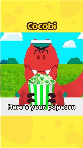 Do You Want Rainbow Colored Popcorn?!😋 #Shorts #Cocobi