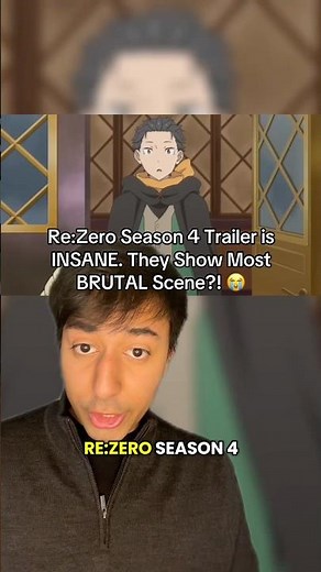 Re:Zero Season 4 Trailer Shows Most BRUTAL Scene?! #rezero #anime #isekai #lotm #lightnovel