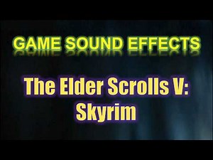 Skyrim Sound Effects - Werewolf Transform