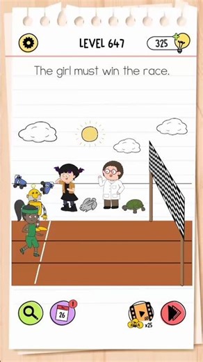 BRAIN TEST ALL STAR MAIN LEVELS LEVEL 647