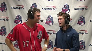 Capital One Postgame Interview! 🔥 St. Cloud State’s Ethan Navratil gave the Rox their second walk off win in a row with an RBI single in the 10th inning! He spoke to @RyanMcNamaraPXP after the game! #RoxSolidFun | St. Cloud Rox Baseball
