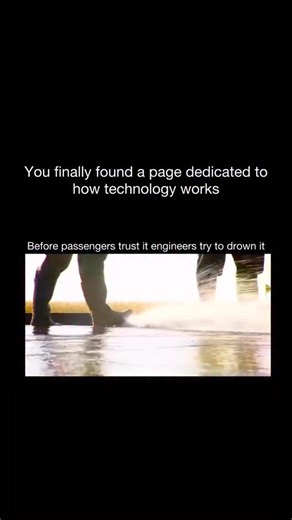 How Technology Works on Instagram: "Follow @howtechnologyworkss to learn how technology shapes our world, one post at a time This test pushes an aircraft into one of the most punishing runway conditions it could ever face. Instead of avoiding water engineers deliberately flood the runway and send the aircraft through at speed. The goal is to expose every critical system to extreme spray ingestion and impact forces long before real passengers are on board. As the aircraft moves through deep stand