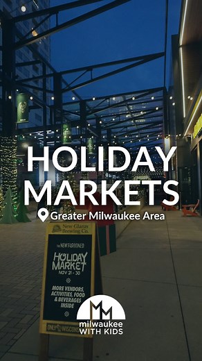 Milwaukee is full of magical holiday markets this season! Here are some standouts: 🎁 Deer District Holiday Market (Nov. 21–30*) — ⭐️ Brand New: A festive outdoor market packed with local makers, festive photo ops, and cozy holiday vibes right in the heart of the Deer District. 🎁 Christkindlmarkt West Allis (Dec. 5, 4–9 p.m. & Dec. 6, 12–4 p.m.) — The Christkindlmarkt returns to West Allis for the 8th year, featuring an eclectic mix of wares from over 50 talented vendors. 🎁 Oconomowoc Christma