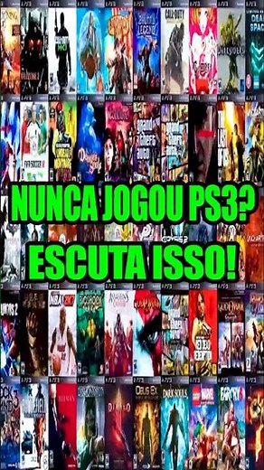 Nunca jogou PS3? Aqui vai o que você precisa saber!