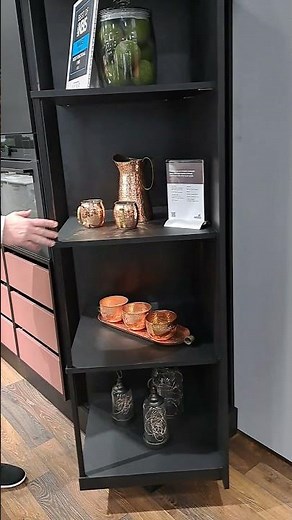 Hettich Demonstrating Their Amazing FurnSpin Transformable Hinges at KBIS 2025