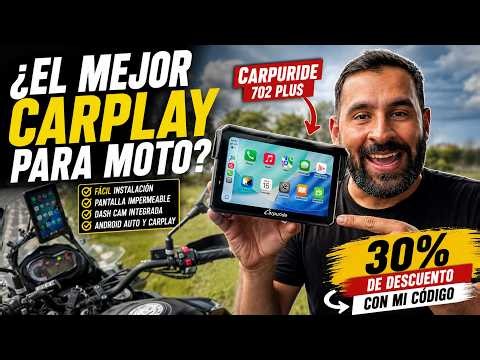 This is the BEST Motorcycle CarPlay on the Market | Carpuride 702 Plus Full Installation and Review