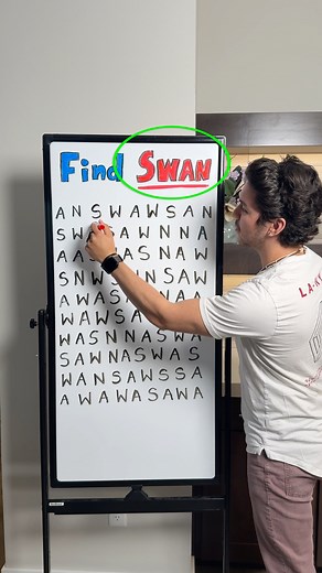 This word search is HARD! 🦢 - This original video was published by Maximus | Team Family