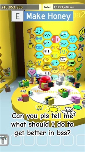 Do you play Bee Swarm Simulator in Roblox? Take a look on my bss account #bss #roblox #shorts #fyp