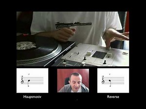 Turntablism Tutorial "Transformer Scratch" Hauptmotiv