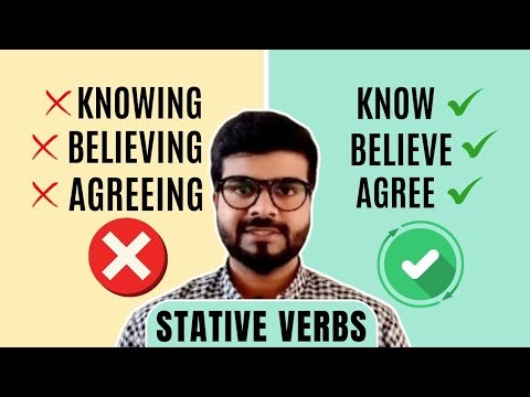 What Are Stative Verbs? | English Grammar for Beginners | Urdu/Hindi | All About English