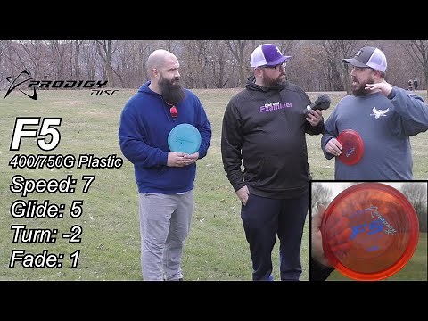 Prodigy F5 Disc Review - 400 and 750G Plastic