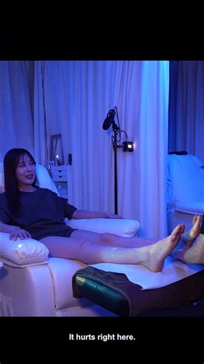 【足つぼASMR】星空の個室で足裏から頭までとろける105分💤｜足つぼリフレ専門店ルナスパ柏【柏駅徒歩4分】#shorts
