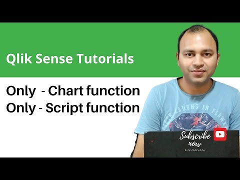 Qlik Sense Tutorial | Qlik Sense Script and Chart Function - Only Function