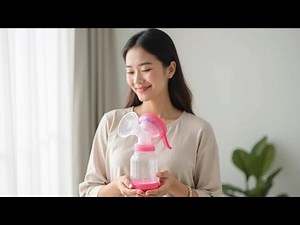 【pigeon搾乳機/Breast Pump Tutorial】 手動搾乳機の使い方講座 保育士が解説# 育児 #子育て (Part 05 new Pigeon breast pump)