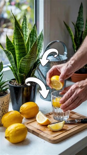 Use Lemon Juice For Your Snake Plant And It Will Grow Crazily | Simply Smart Homelife